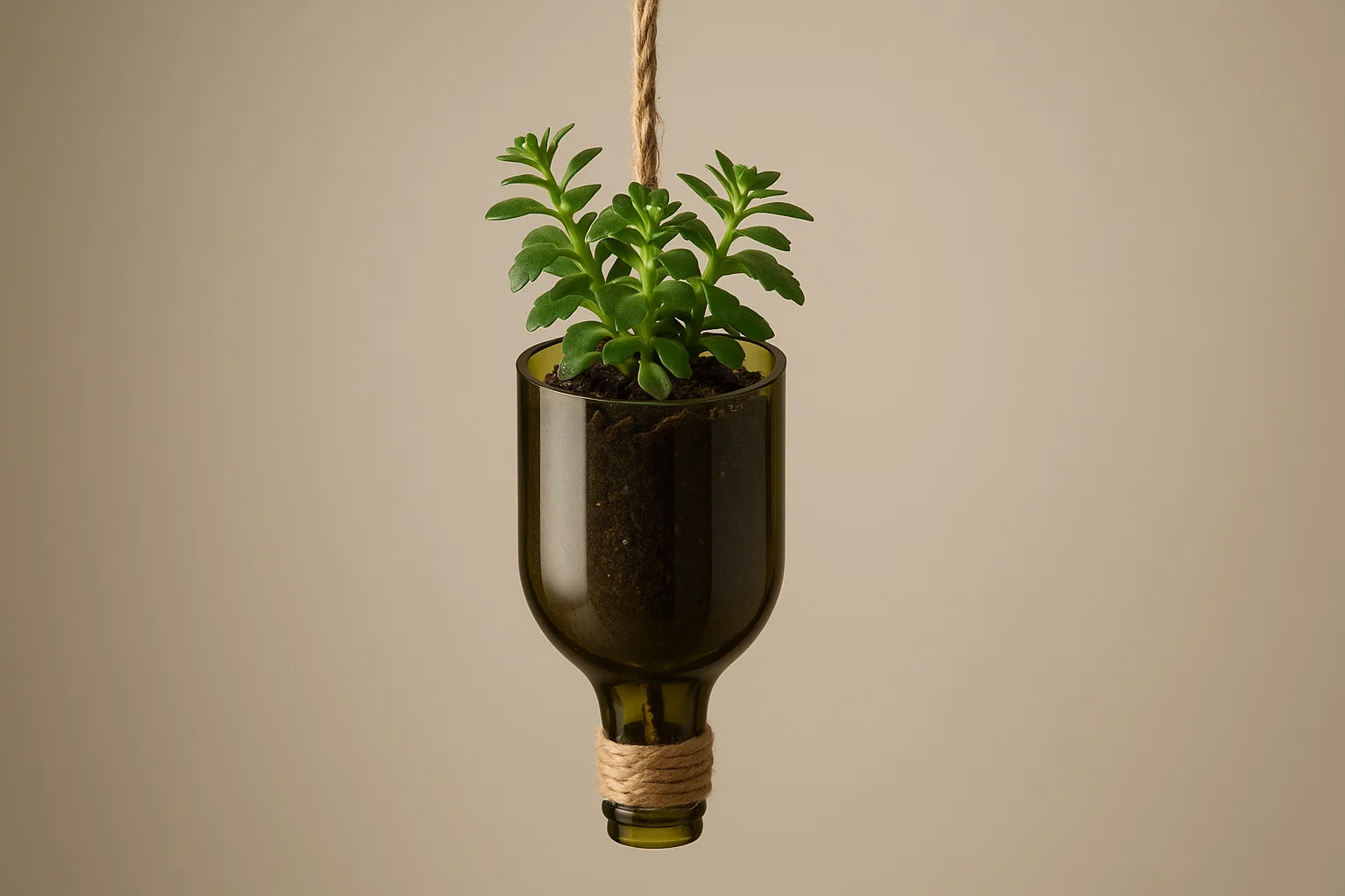 Recycled Bottle Planter