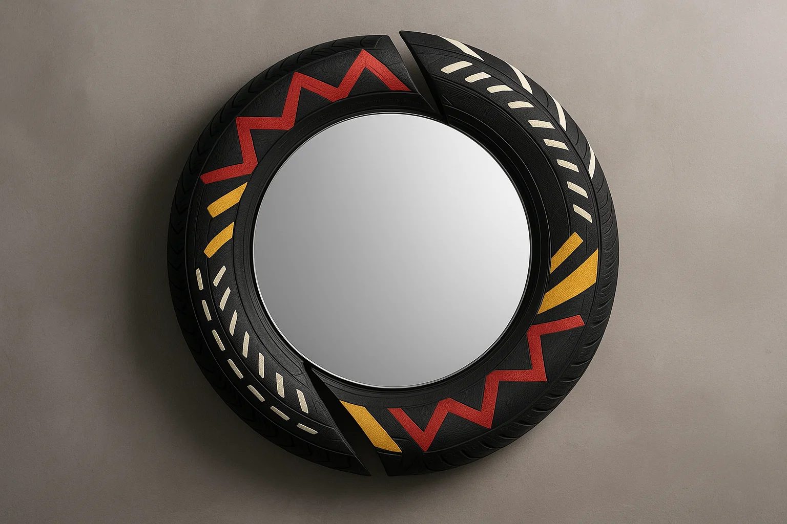 Tyre Mirror Holder